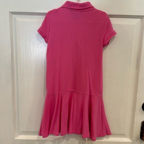 Polo by Ralph Lauren Girls Pink Dress Size 6 - Picture 6 of 8